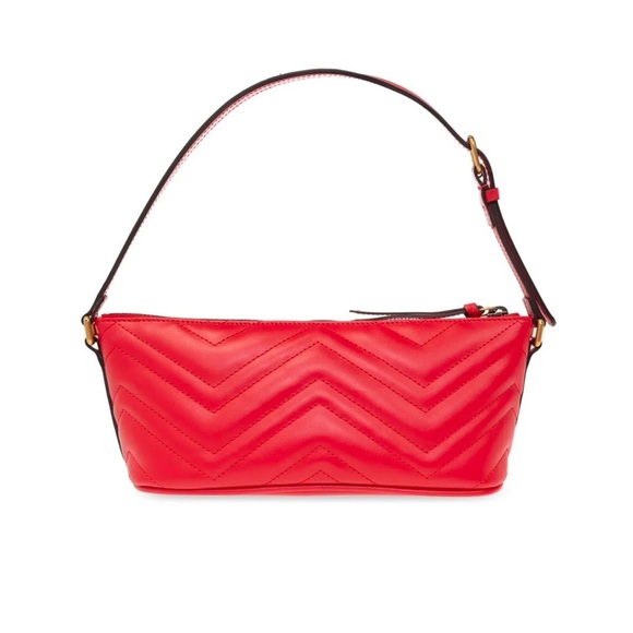 Sold - Gucci GG Marmont red 2.0 padded shoulder bag NIB NEW - Picture 2 of 3